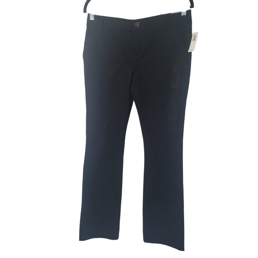 Old Navy Black Boot-Cut Dress Pants Womens Size 6 *NWT
